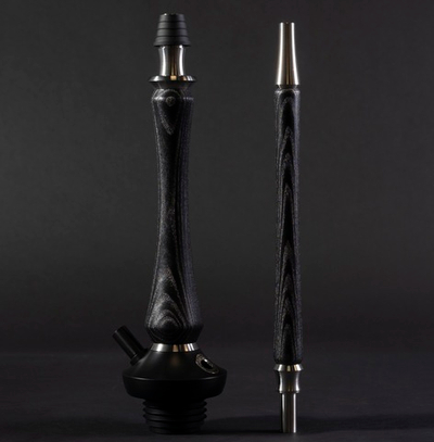 Кальян Union Sleek РЕСТ Стандарт (черный с серебром)