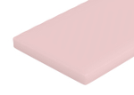 Простынь для прямоугольного матраса 60*120 см (розовый, сатин)