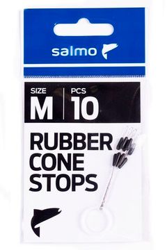 Стопоры резиновые Salmo RUBBER CONE STOPS р.002M 10шт.