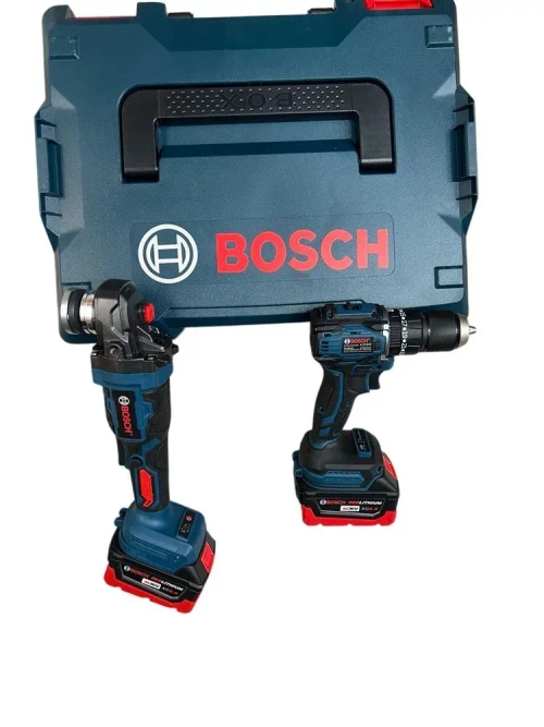Набор 2в1 Bosch шуруповерт УШМ бесщёточные 36V