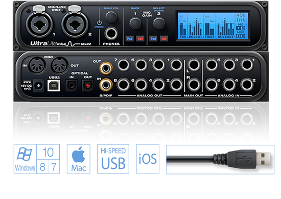 Звуковая карта MOTU UltraLite mk4