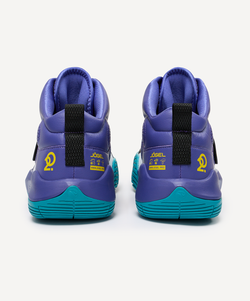 Кроссовки баскетбольные JÖGEL Launch 2.0 MID, белый/фиолетовый/голубой