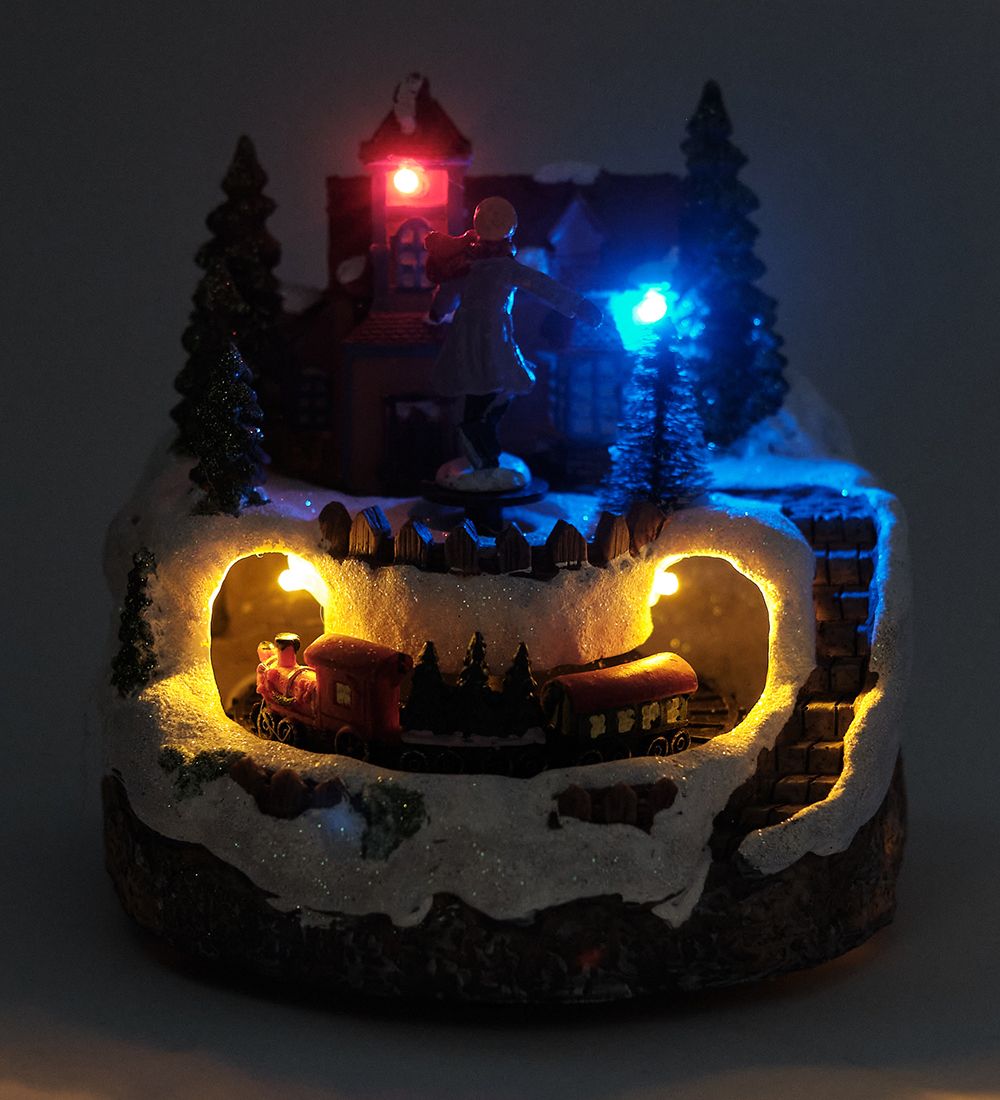 XM-752/3 Новогодняя миниатюра с подсветкой