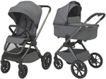Детская коляска 3 в 1 Espiro Clodi и автокресло Pi Beige 07 chic gray
