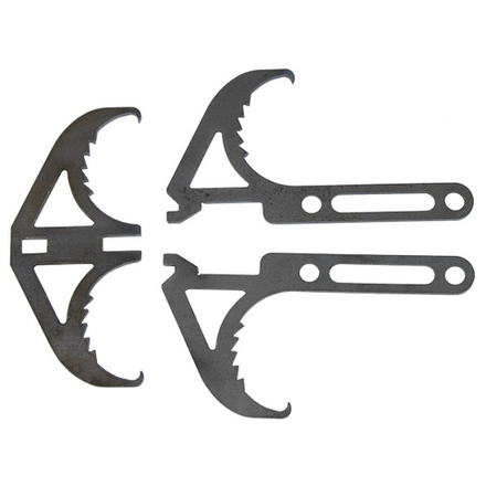 Крюк-кошка разборная с зубцами (сталь 3 мм) 13х12 см