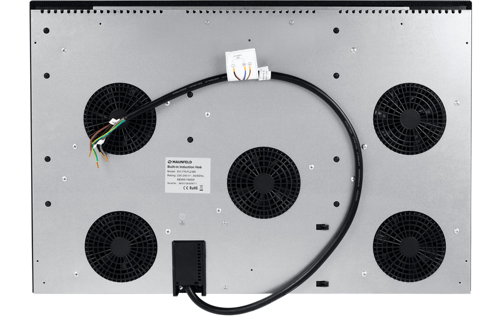 Индукционная варочная панель MAUNFELD EVI.775-FL2-BK фото 2