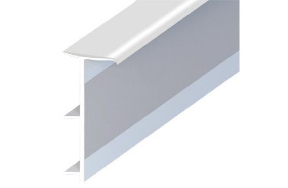 Плинтус для ковролина "Rico Carpet" Белый (529) 50мм 2,5м