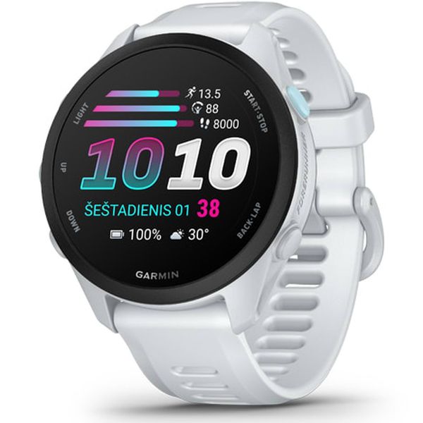 Умные часы Garmin Forerunner 70, Белый | Whitestone (010-04307-01 | 010-04307-11)
