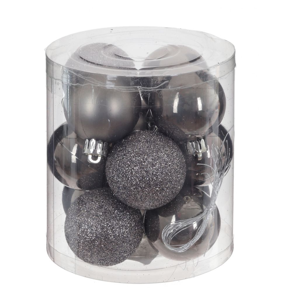 GAEM Набор из 12шт Украшение новогоднее "Шар", D 4 см, L4 W4 H5 см