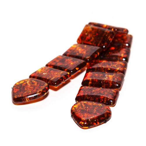 Четки перекидные из натурального янтаря, длина 20 см. Четки мужские ручной работы