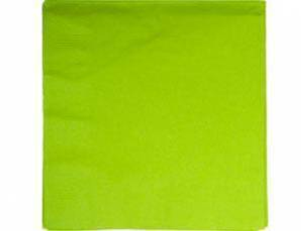 Салфетки Kiwi Green (Киви, Светло-Зеленый), 33 см, 16 шт.