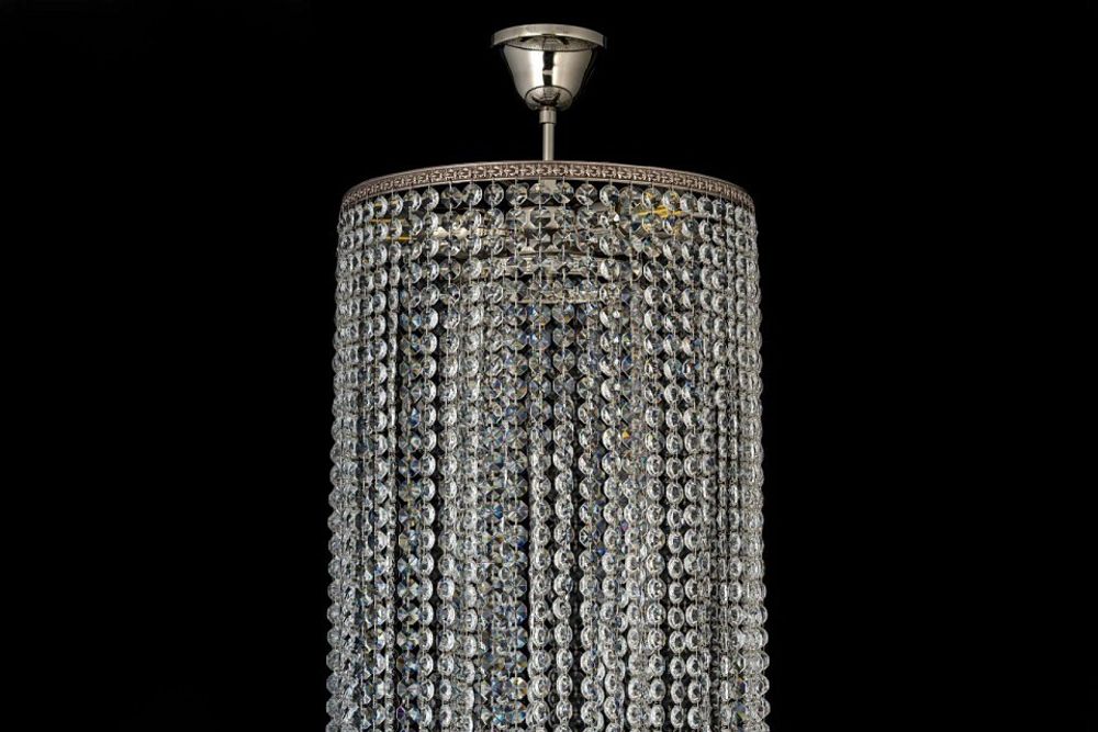 Люстра на штанге Arti Lampadari Stella Nickel Stella E 1.5.30.101 N