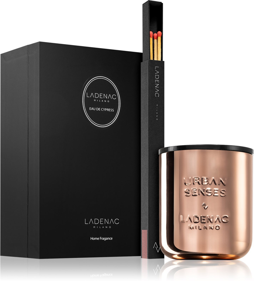 Ladenac Urban Senses Eau De Cypress - ароматическая свеча /   500  g  / GTIN 2800018142062