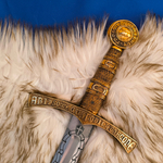 Меч средневековый в синих ножнах, 14 в. Франция, Denix DE-5201