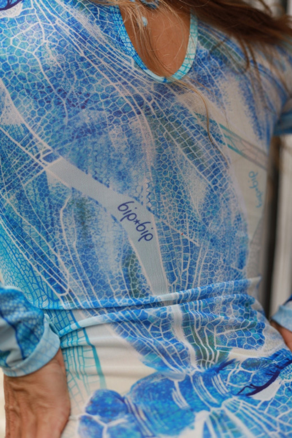 Купальник слитный Bip-Bip BAMBOO blue Z