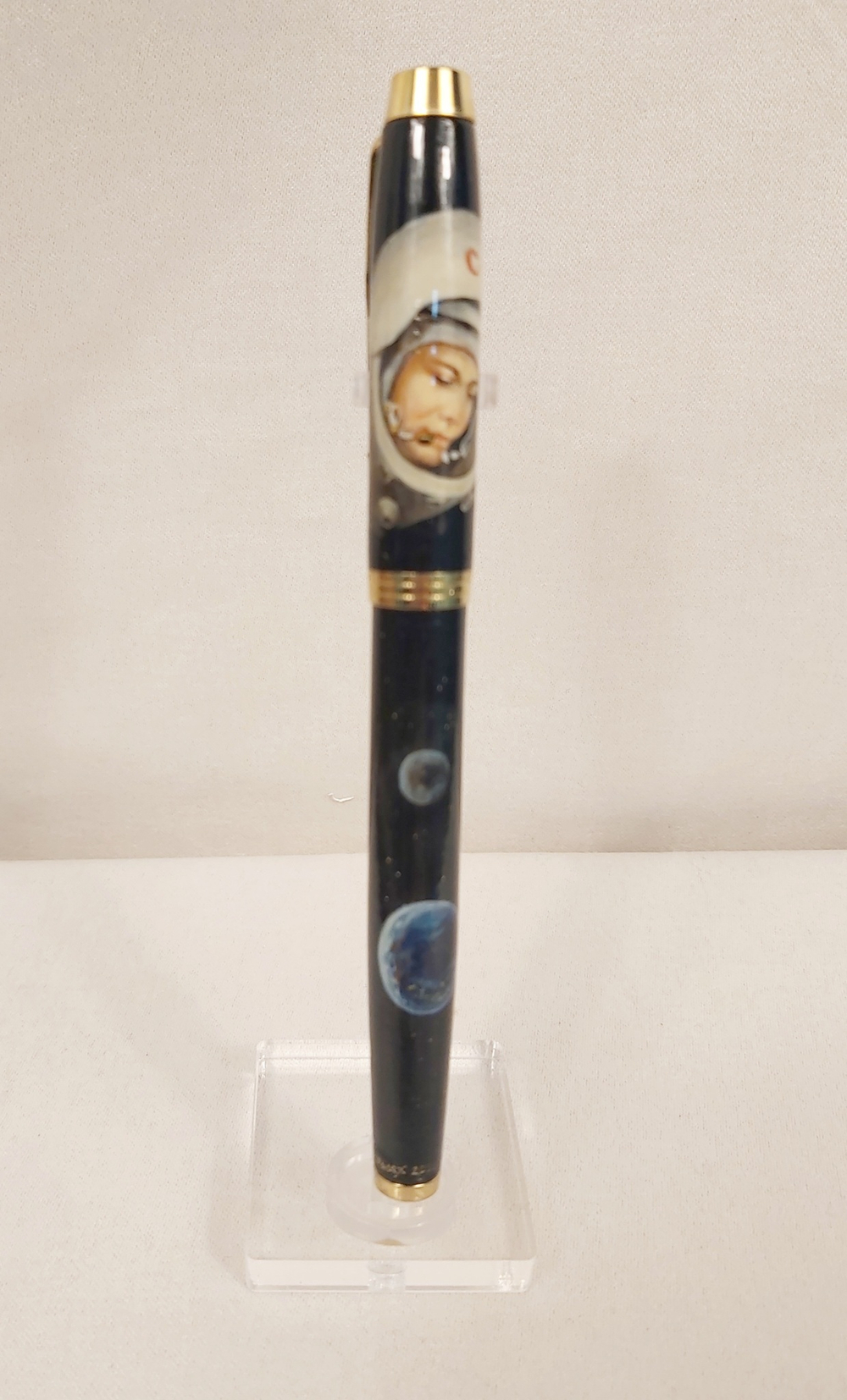 Ручка Parker с ручной росписью Палех "Юрий Гагарин" в коробке