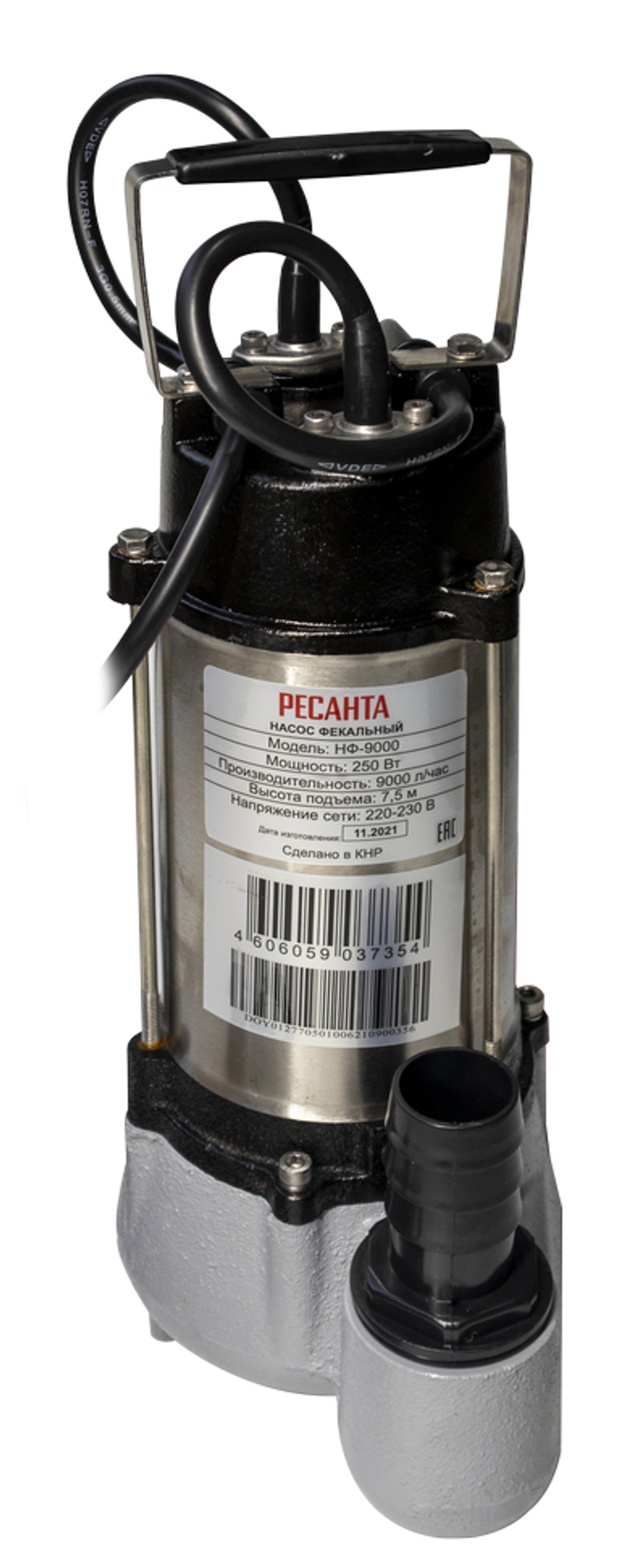 Фекальный насос НФ-9000 Ресанта