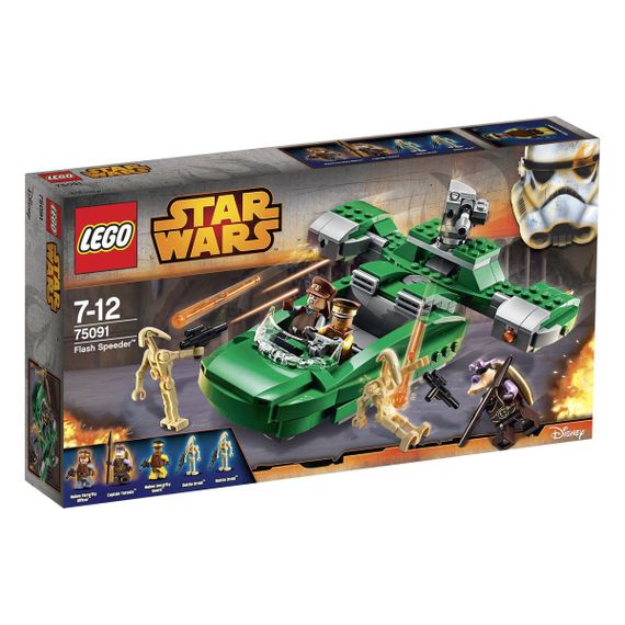 LEGO Star Wars Конструктор Флэш спидер 75091