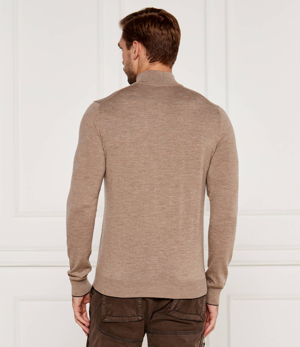 Шерстяной свитер Aeronautica Militare - бежевый(MA1389L415)