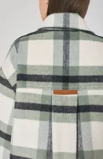 Пальто-Рубашка Alexandra Talalay AC008 зеленое