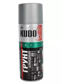 Грунт аэрозольный серый. KUDO. 520 мл.