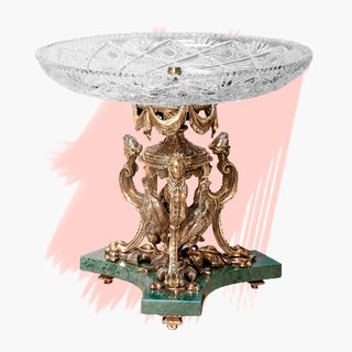 Ваза "Кукушки" (с хрустальной чашей)