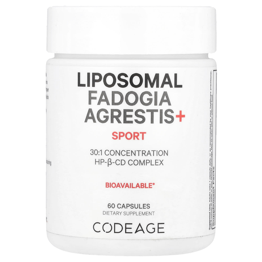Codeage, Liposomal Fadogia Agrestis +, 60 капсул