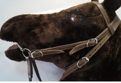 Узда кожаная (без капсуля)