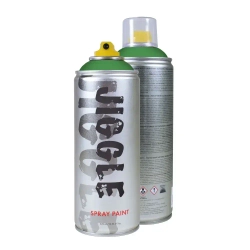 Аэрозольная краска для граффити в баллончике JIGGLE PRO суперматовая, 520 мл, GREEN FOREST / Зелёный лес - 2 шт