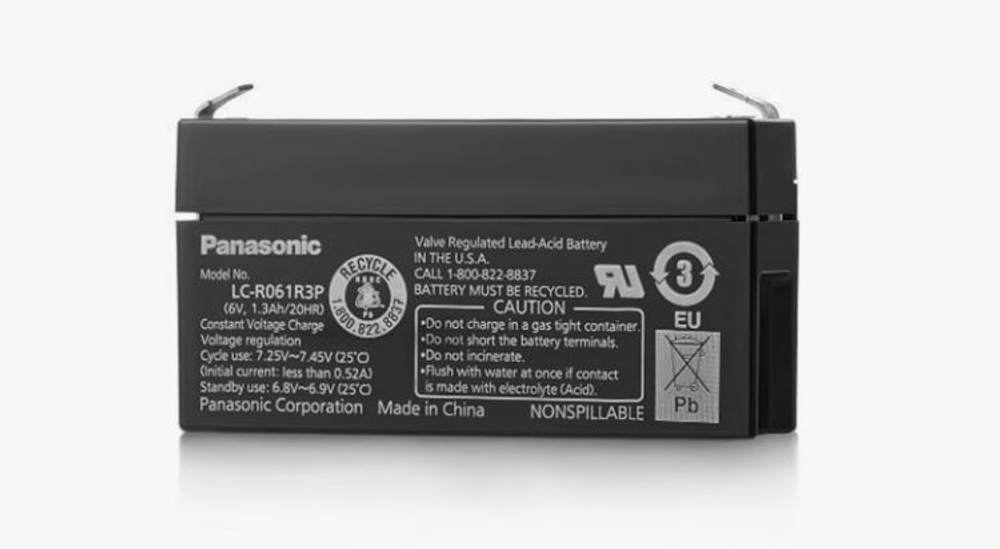 Аккумулятор Panasonic LC-R061R3P