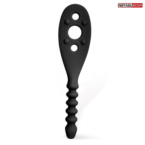 Шлёпалка с анальной втулкой Notabu NTB-80755, силикон, 30 см