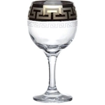 Набор бокалов для вина 6шт с узором «Греческий узор» GE03-411/S