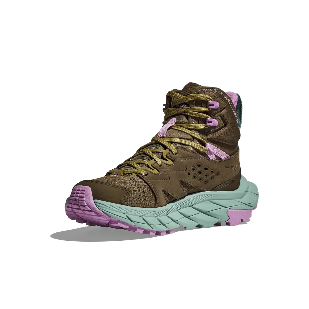 Кроссовки женские HOKA W ANACAPA BREEZE MID Dark Olive / Agave