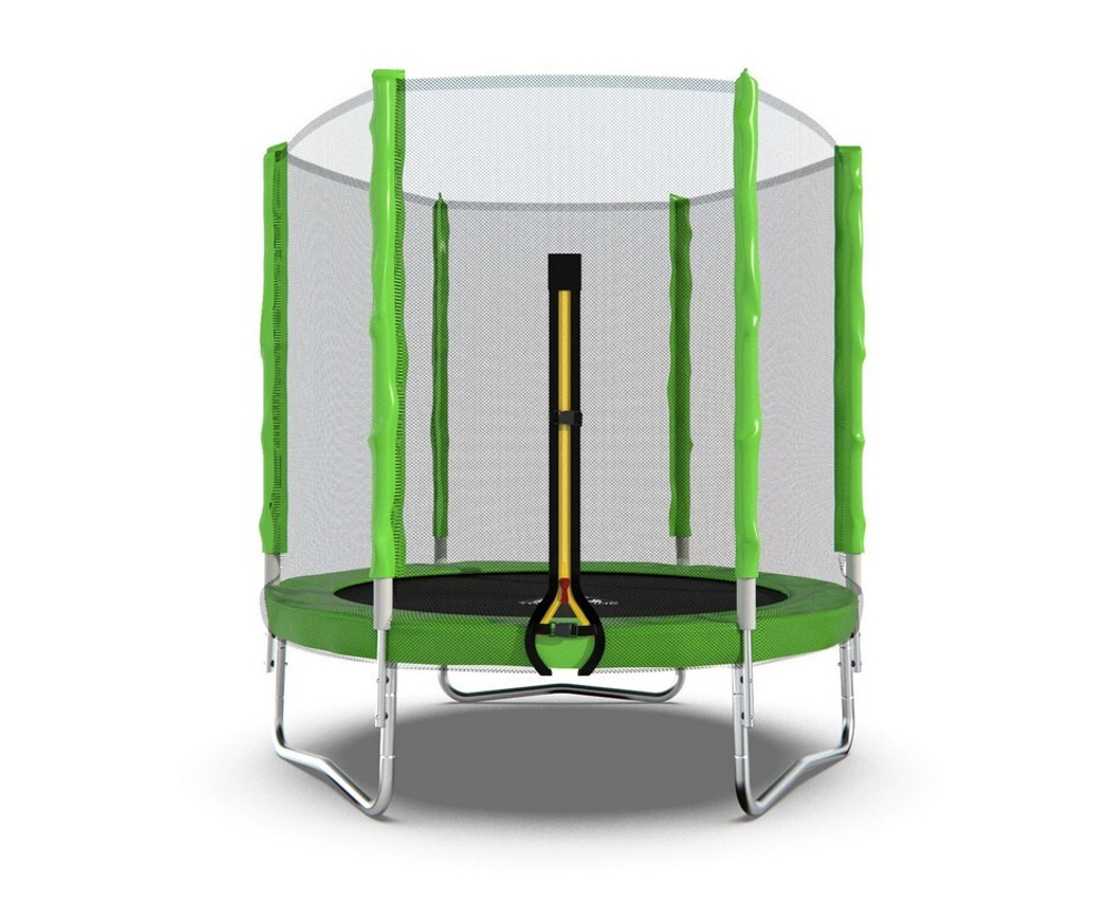 Батут dfc trampoline fitness с сеткой 6ft 6ft-tr-lg