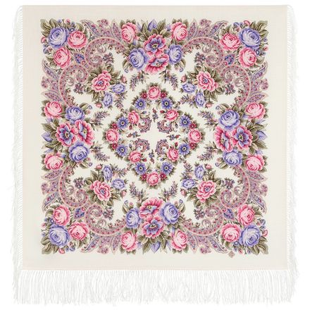 Павловопосадский платок На солнечной поляночке 2004-2