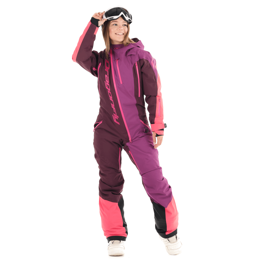 КОМБИНЕЗОН DRAGONFLY PREMIUM WOMAN PURPLE&BROWN 2020