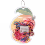 Резинки для волос силиконовые «Fructis - Манго», цвет микс