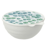 Миска с крышкой с декором wave 3,7л (светло-серый)