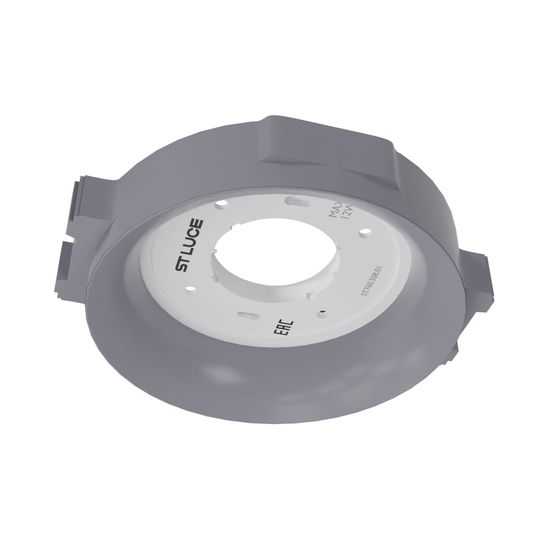 ST760.508.01 Св-к встр. в натяжной потолок  Белый, Серый GX53 1*12W 120 IP20 D110хH35мм220V Без ламп Встраиваемые светильники