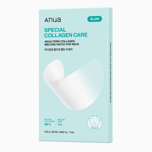 Anua PDRN Collagen Melting Patch For Glass Skin 4шт