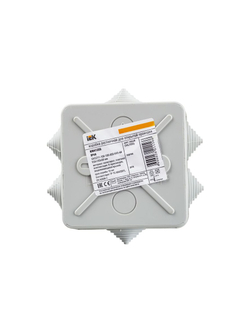 Коробка распаячная ОП 100х100х50 IP44 КМ41255 IEK UKOZ11-100-100-050-K41-44