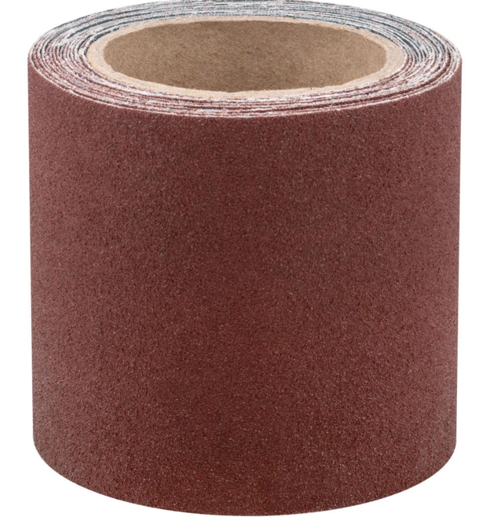 38083 Бумага наждачная 5м 115мм P60 на тканевой основе