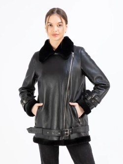 Дубленка женская натуральная зимняя