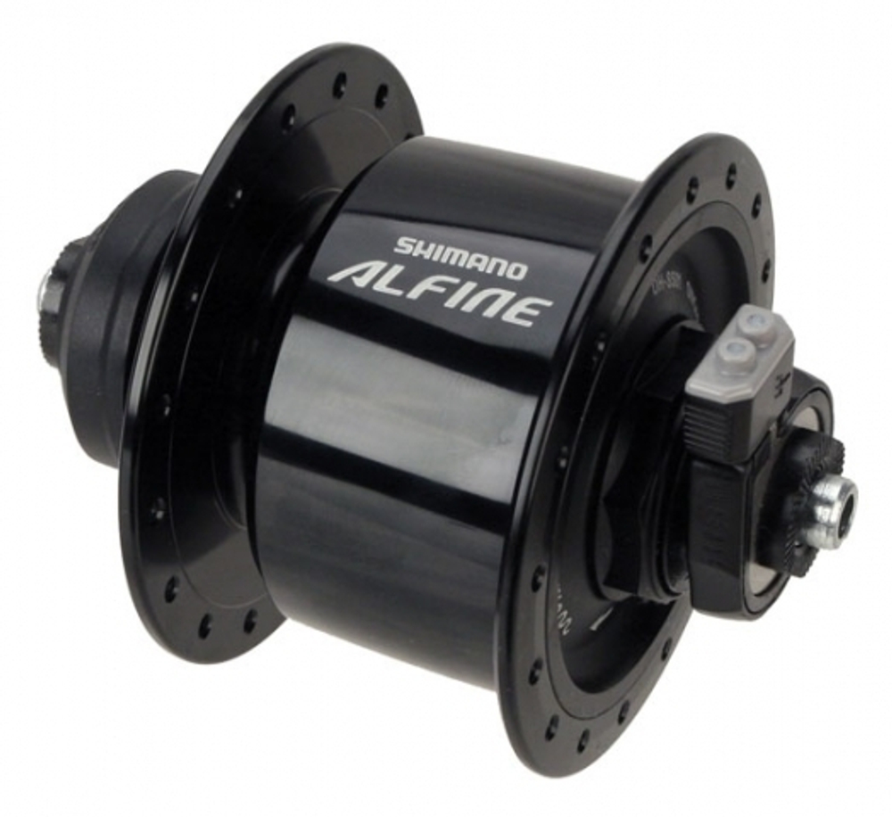 Втулка динамо 100/36 черный DH-S501 6V/3W дисковый тормоз