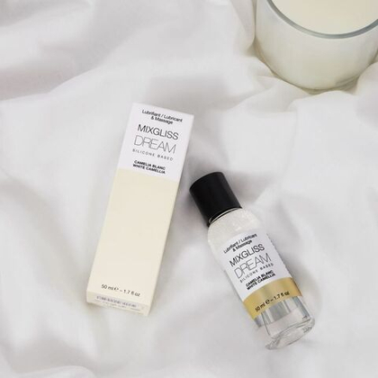 Силиконовый лубрикант 2 в 1 MIXGLISS с ароматом Белая Камелия 50мл