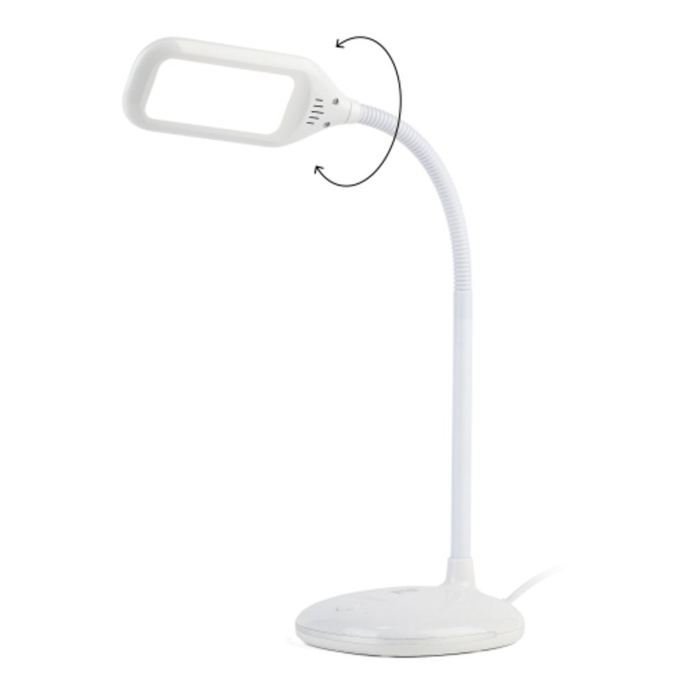 Настольный светильник ЭРА NLED-477-8W-W светодиодный белый