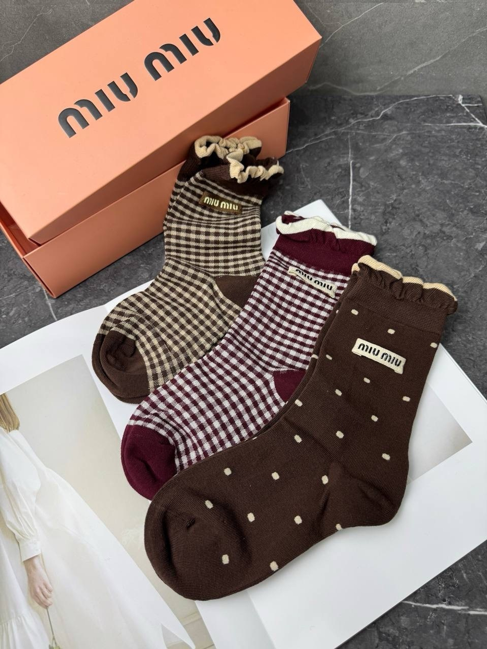 Носки Miu Miu