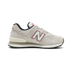 Женские кроссовки New Balance NB 574 'Grey Red Outlined' WL574ER2