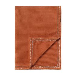 Набор вафельных полотенец с декоративной строчкой из коллекции Essential, 50х70 см