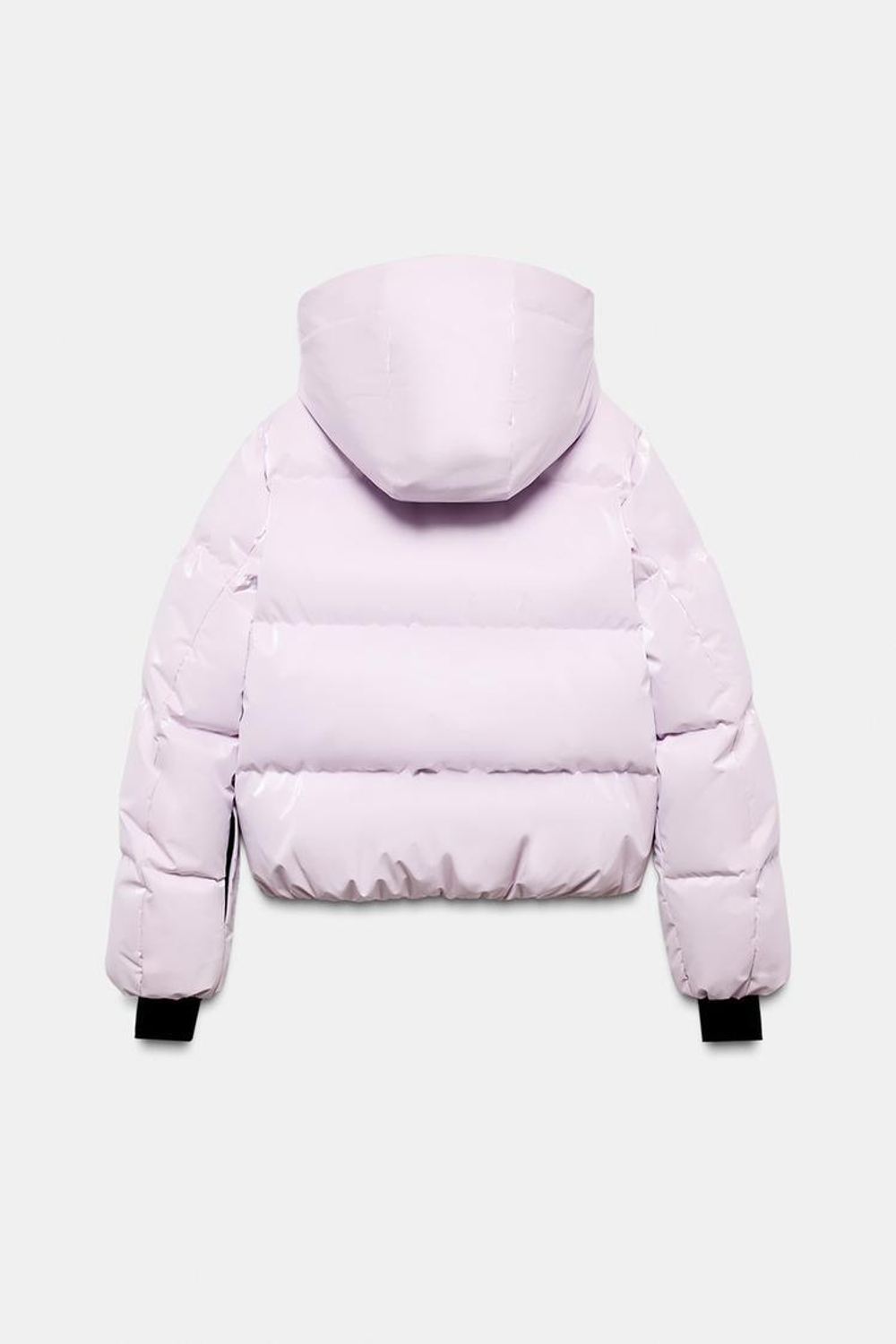 ZARA ВОДОНЕПРОНИЦАЕМАЯ КУРТКА С КАПЮШОНОМ, РОЗОВЫЙ